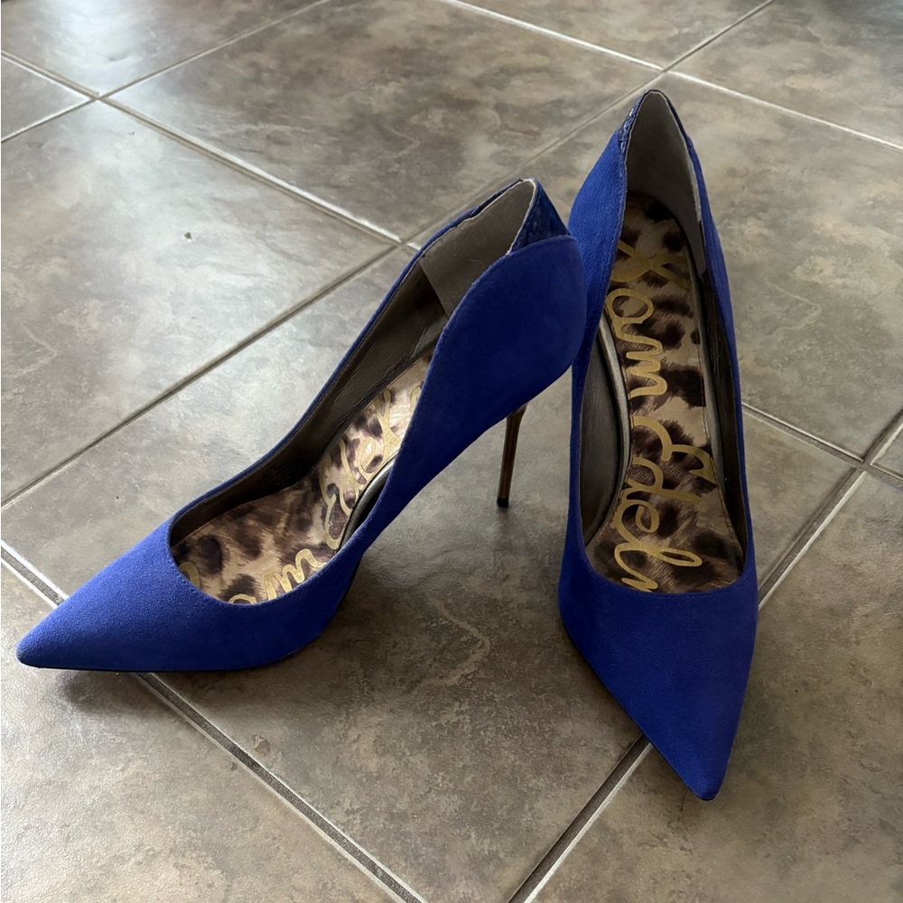 Sam Edelman Royal Blue Heels